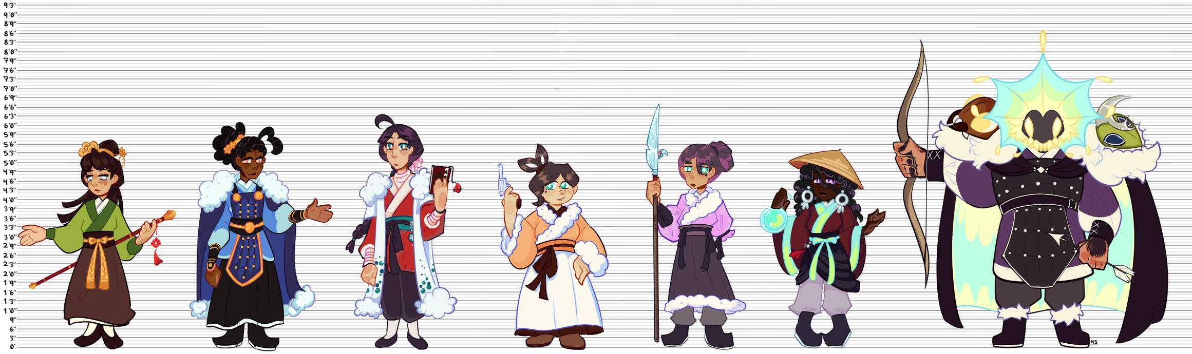 Storm Character Lineup