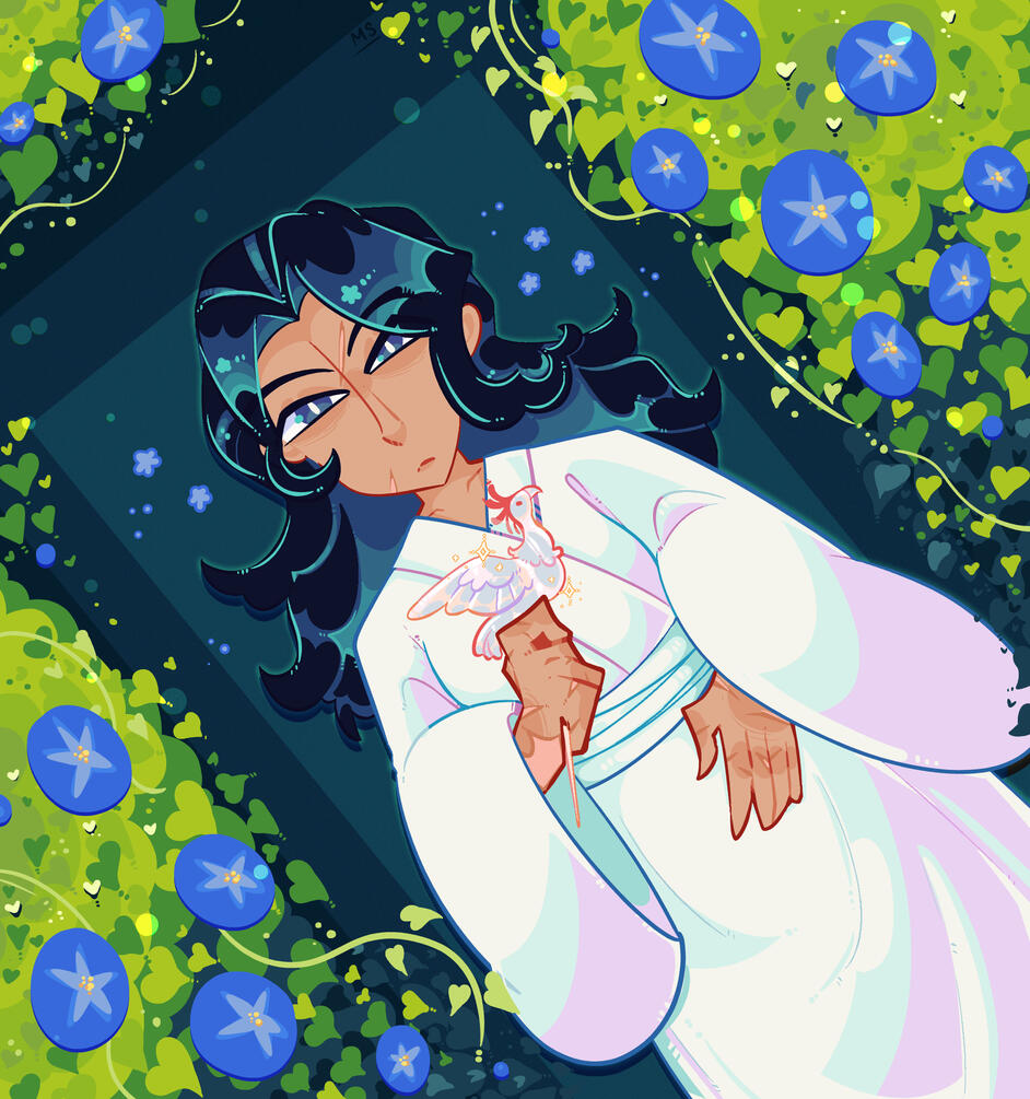AD "Morning Glories"