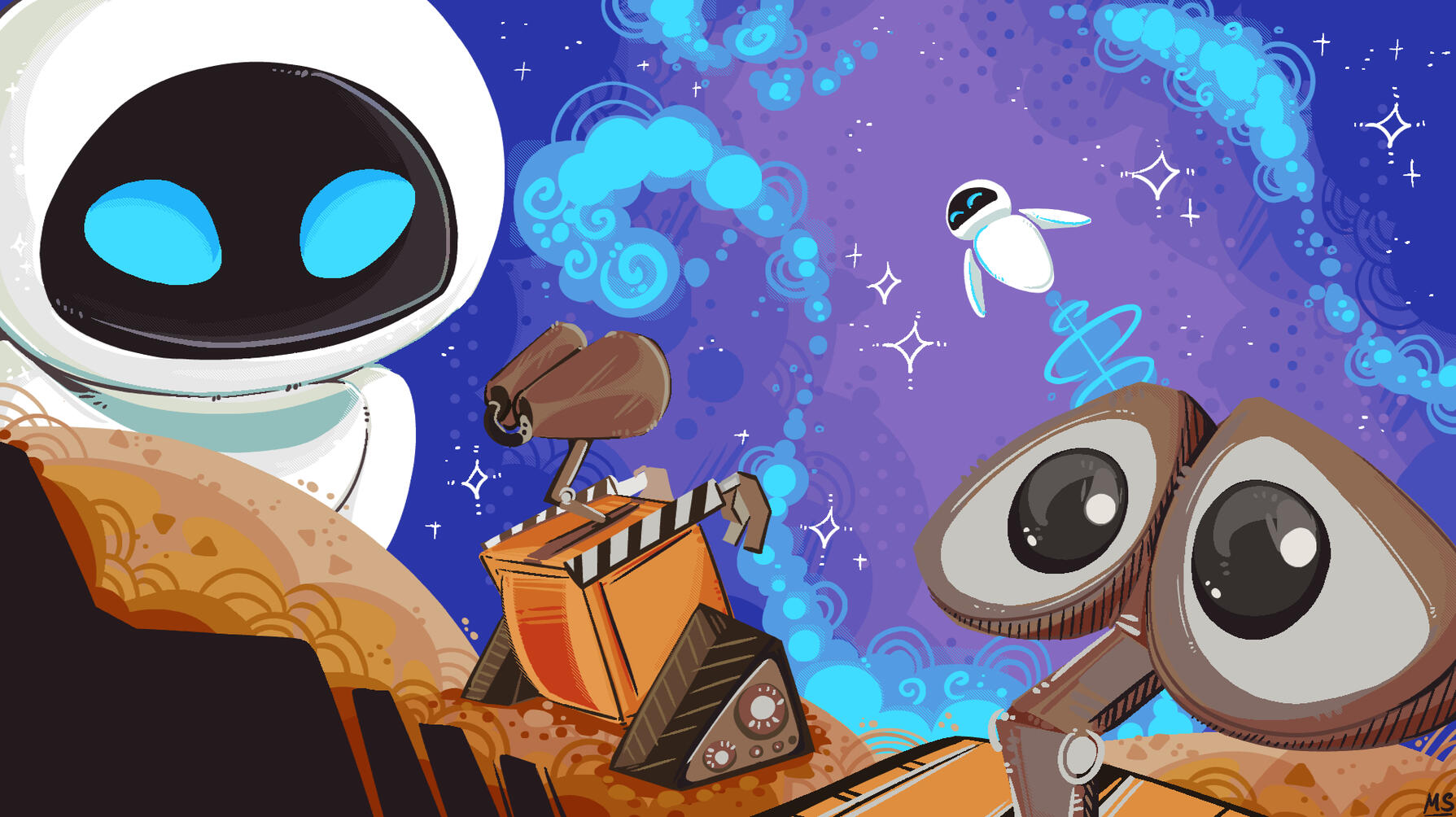 Wall-E Fanart