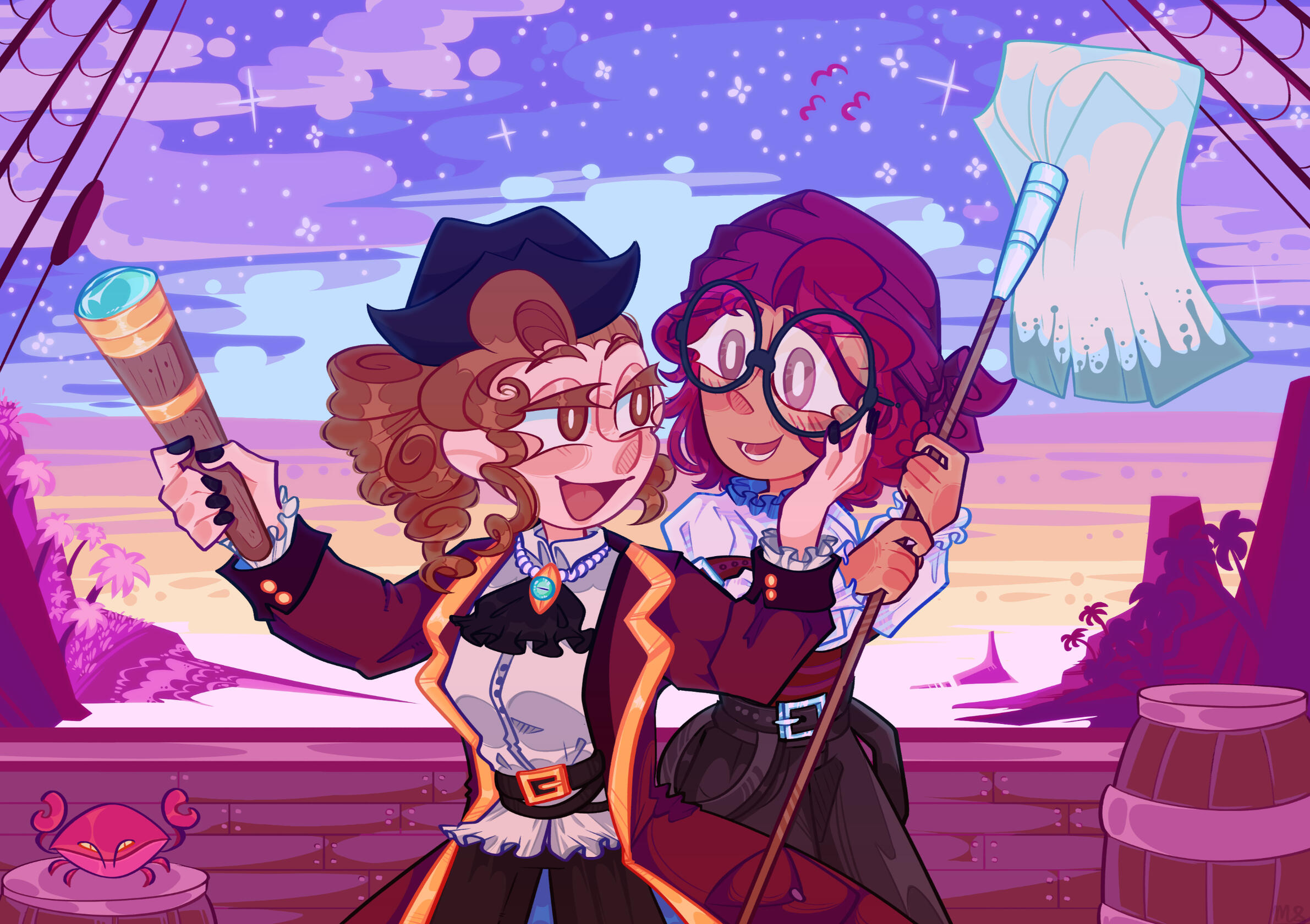 IDV "Pirate Zine" Illustration