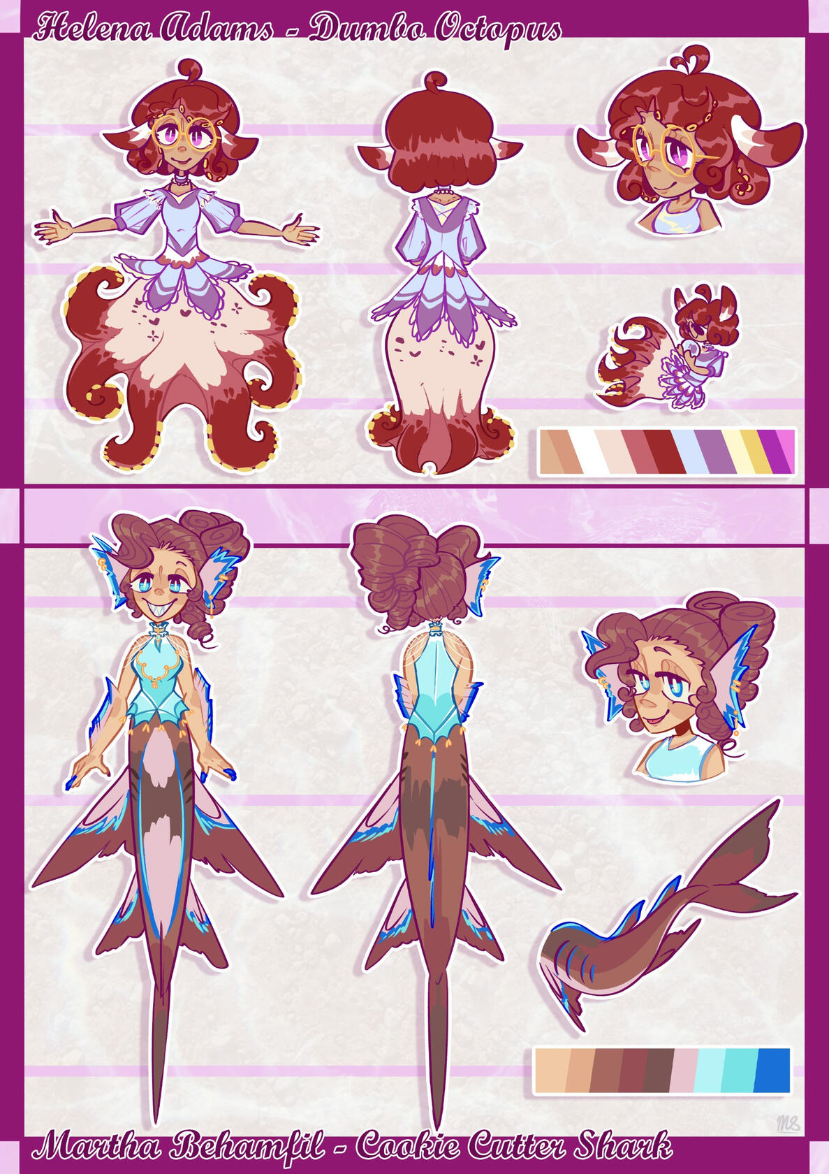 IDV "Pearlyscales Zine" Design References