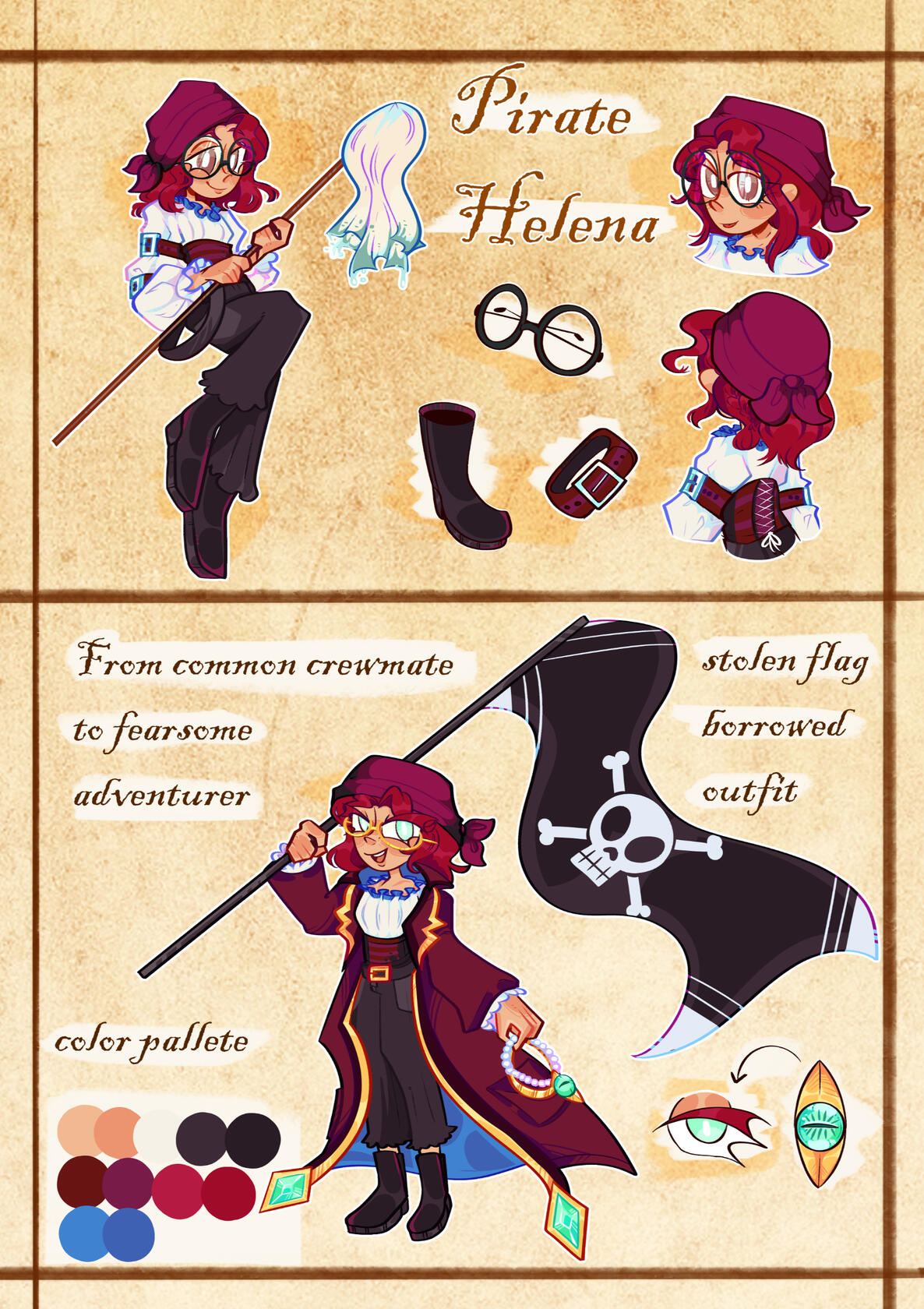 IDV "Pirate Zine" Design reference